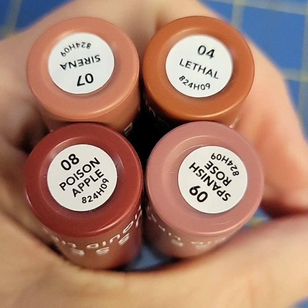 Italia Deluxe Mousse Matte Liquid Lipsticks Set of 4